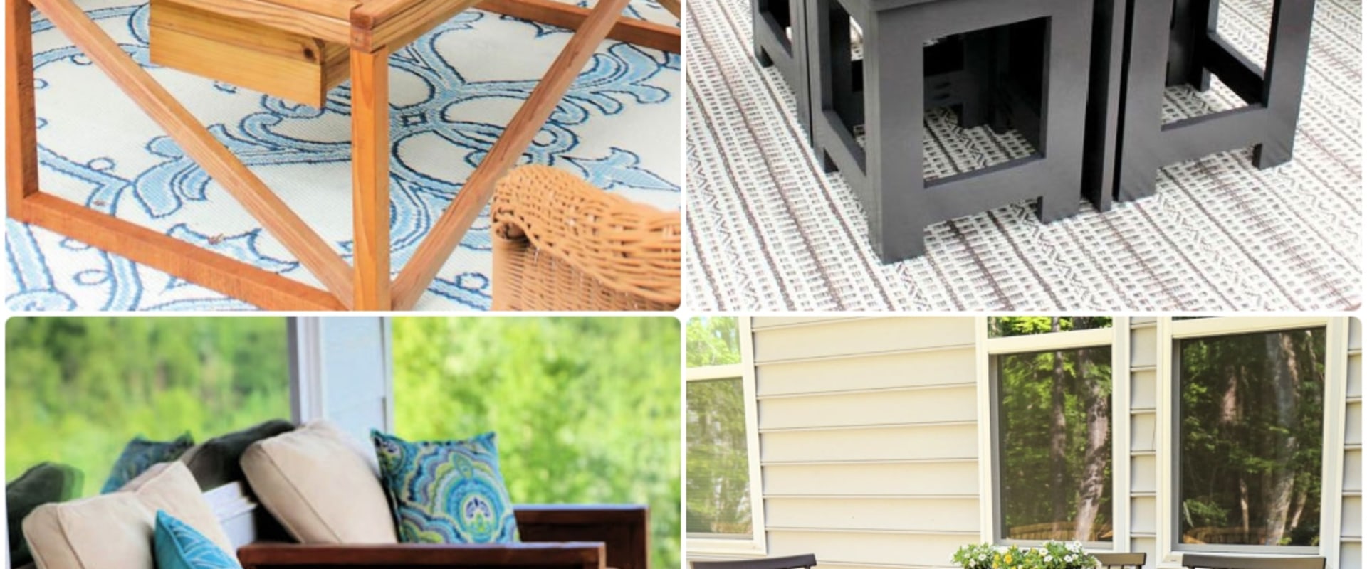 Perfect Finish for Your DIY Outdoor Furniture