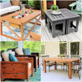 Perfect Finish for Your DIY Outdoor Furniture