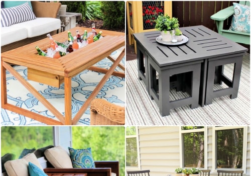 Perfect Finish for Your DIY Outdoor Furniture
